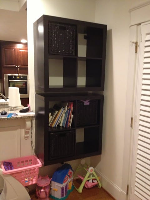 How to: Mount a SAFE floating 2 x 4 EXPEDIT shelf