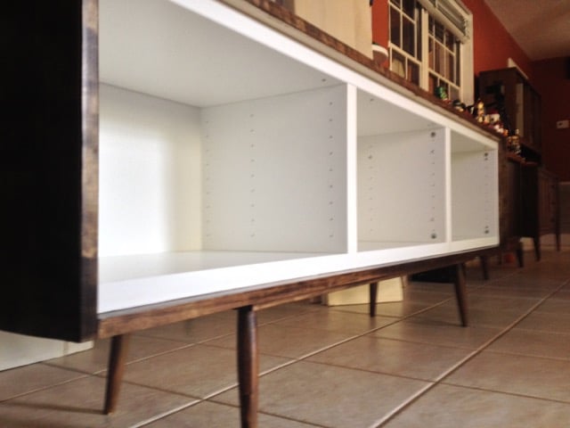 Mid Century Modern Besta Media Center