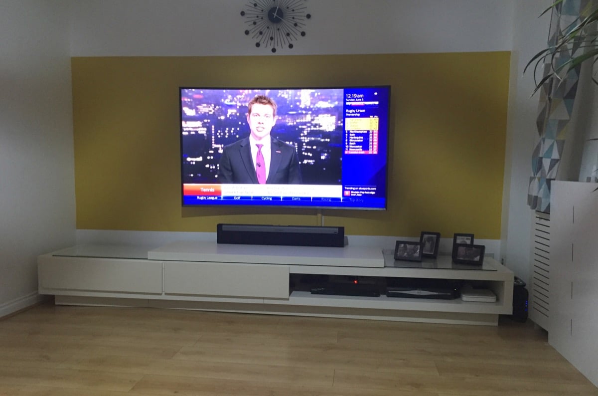 LACK TV Stand at twice the length