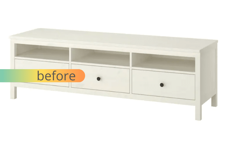 hemnes mcm media console before