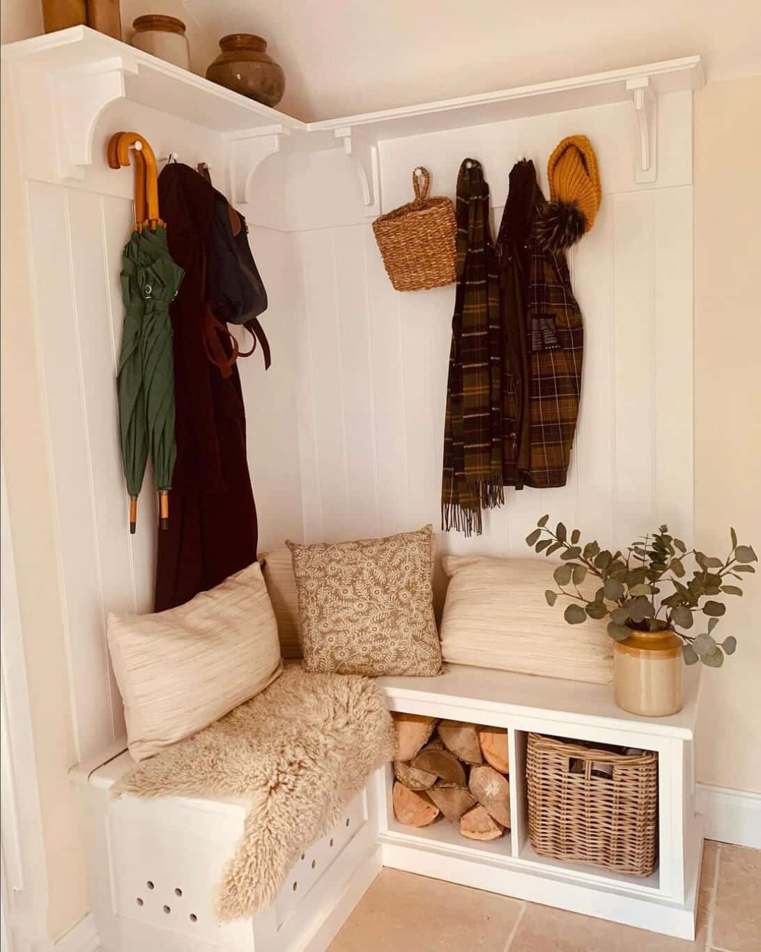 Image-credit-@ourmedievalcottage - IKEA Hackers IKEA KALLAX Hacks - bootroom