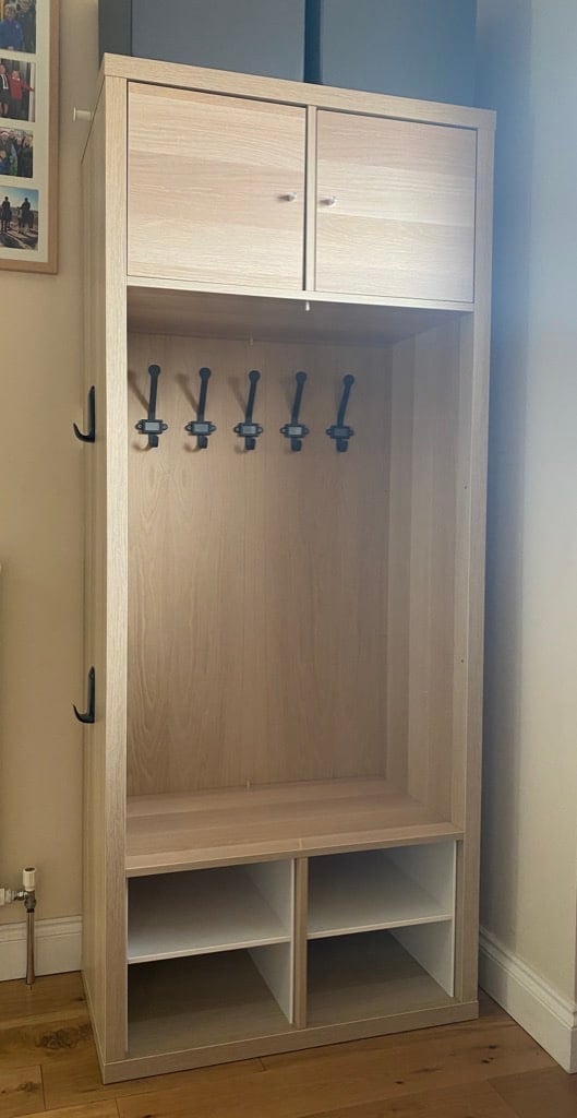 hallway-unit-1 - IKEA Hackers tall hallway furniture