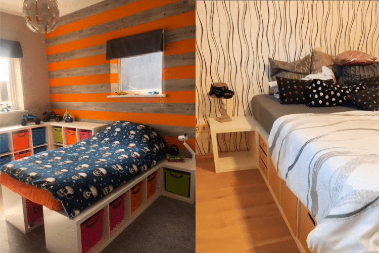 ikea-platform-storage-bed - IKEA Hackers IKEA platform bed hack