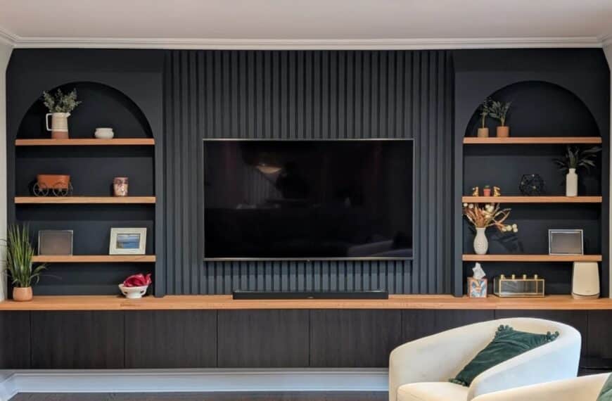 This TV Wall Hack Doesn’t Just Frame the Screen, It Steals the Show!